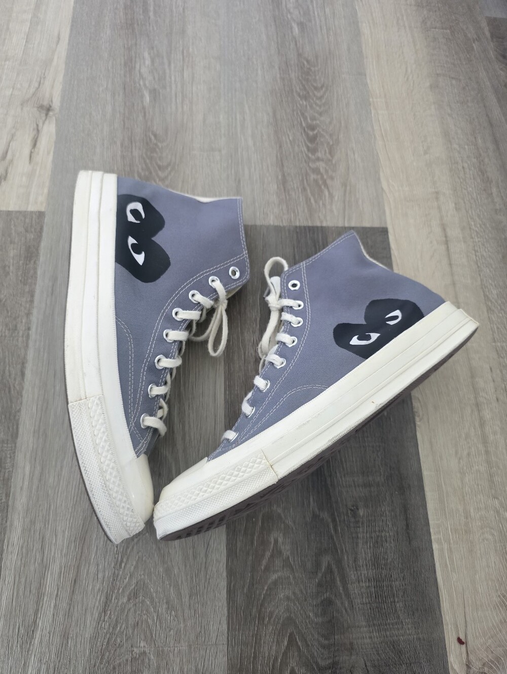 Converse Comme des Garcons PLAY Men's High-Top Sneakers Size 12